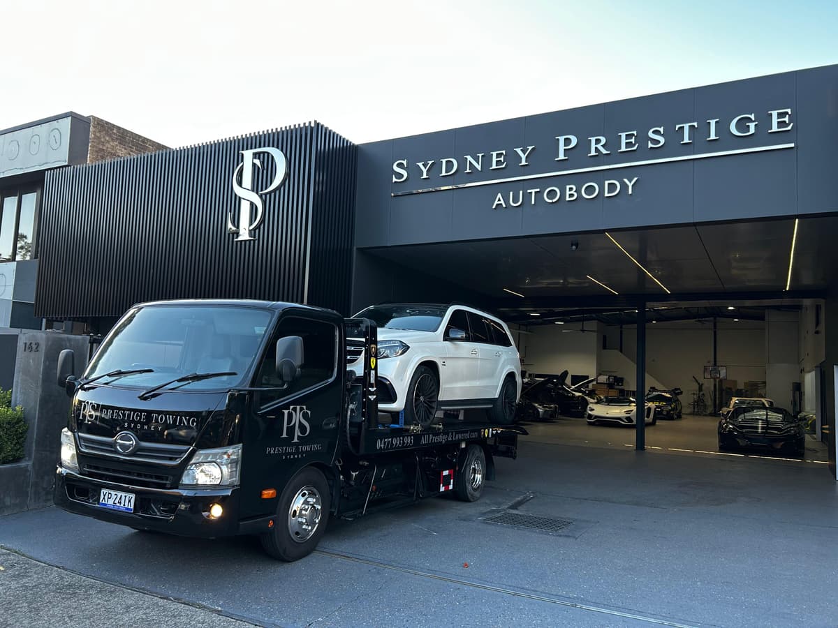Premium luxury vehicle transport - Prestige Towing Sydney